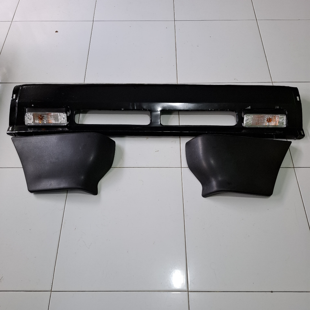 BESI BUMPER DEPAN KIJANG GRAND ROVER JANTAN DAN SUPER YANG SUDAH DI MODIFIKASI KE GRAND SATU SET