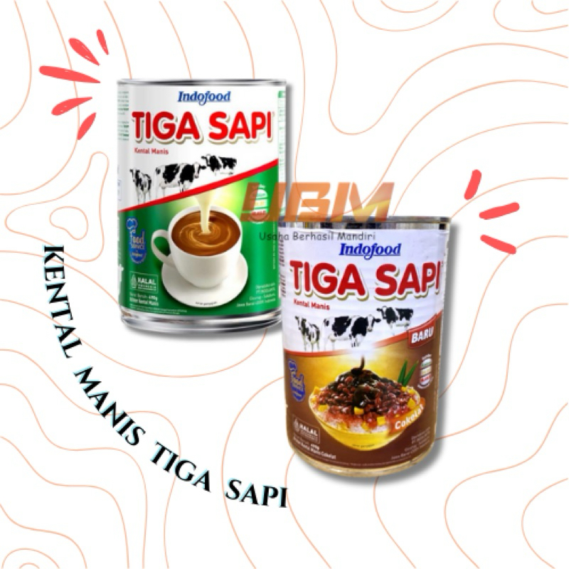 

Tiga Sapi Krimer Kental Manis 48x490gr