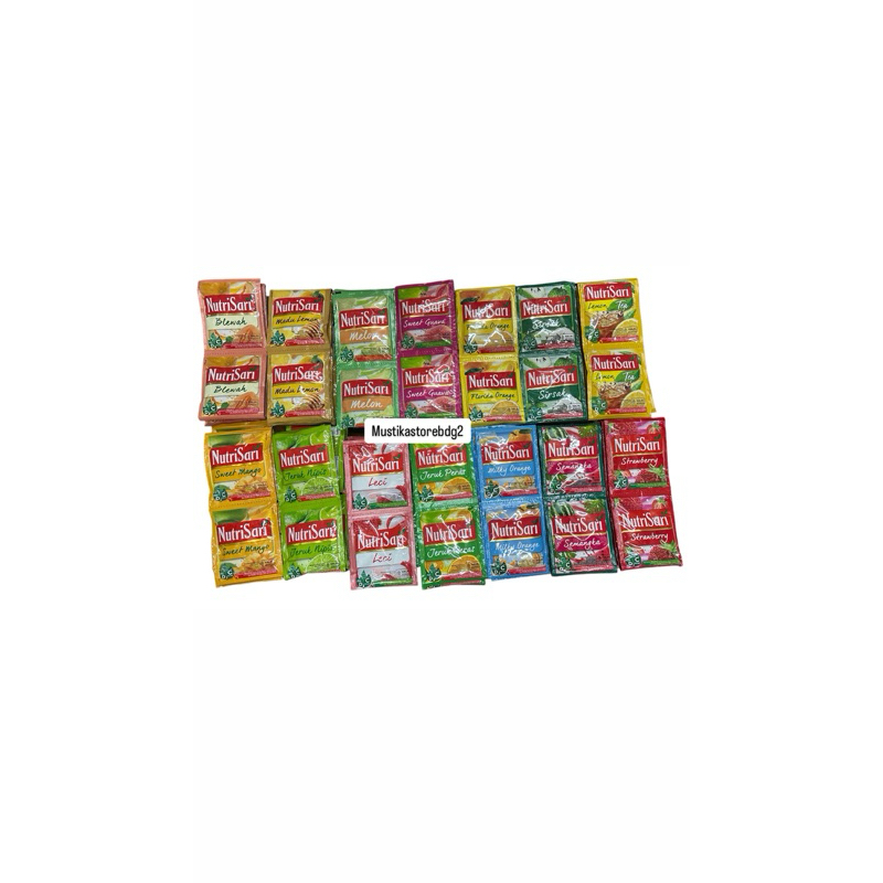 

Renceng Nutrisari Isi 10 Sachet