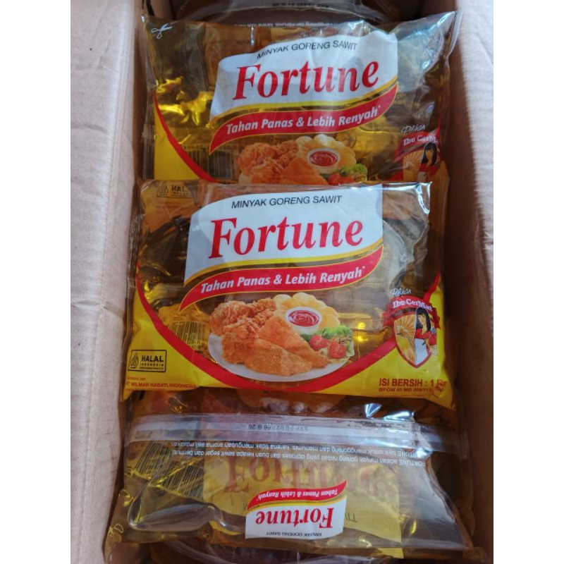 

minyak goreng fortune bantal 1L