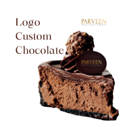 

PARVEEN Cetak Mika Chocolate Logo Transfer Image Sheet
