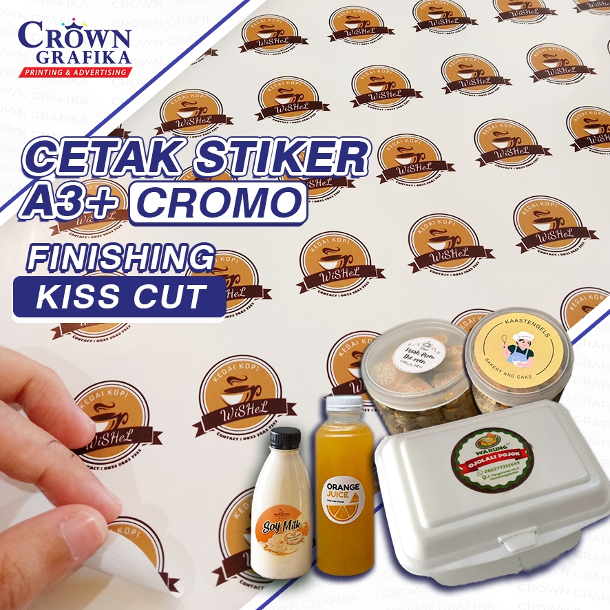

STIKER KERTAS/CROMO A3+ CUTTING GANTUNG ( KISS CUT )