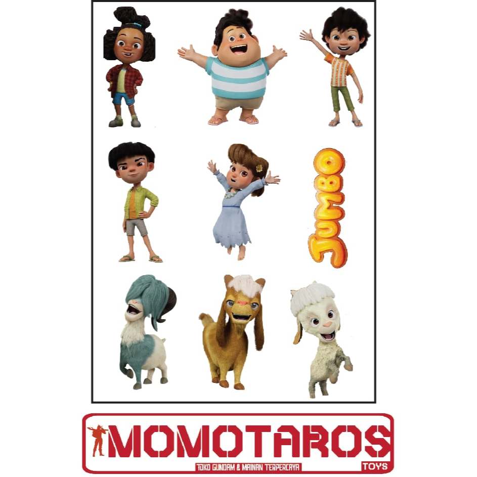 

Sticker Jumbo the movie 1 pc
