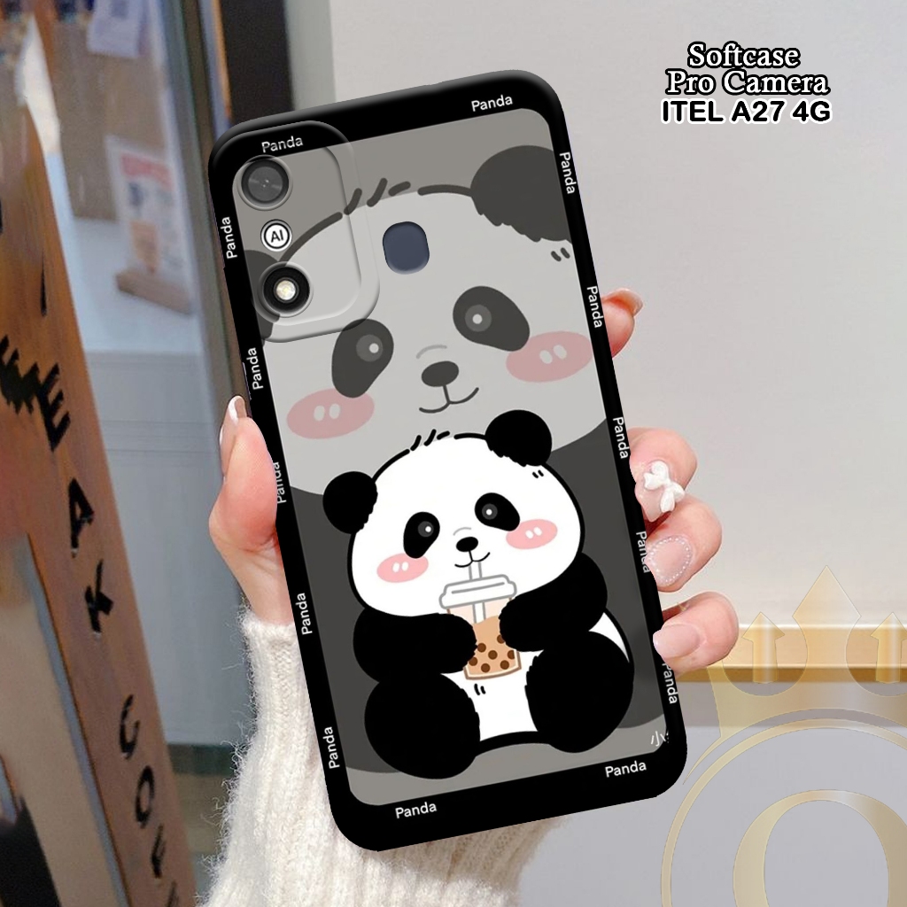 Softcase ITEL A27 4G - ORORA - Casing ITEL A27 4G  - Motif case Cartoon - ITEL - Softcase ITEL A27 4