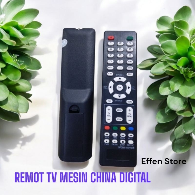 REMOT TV MESIN CHINA DIGITAL 8891N TANPA PROGRAM
