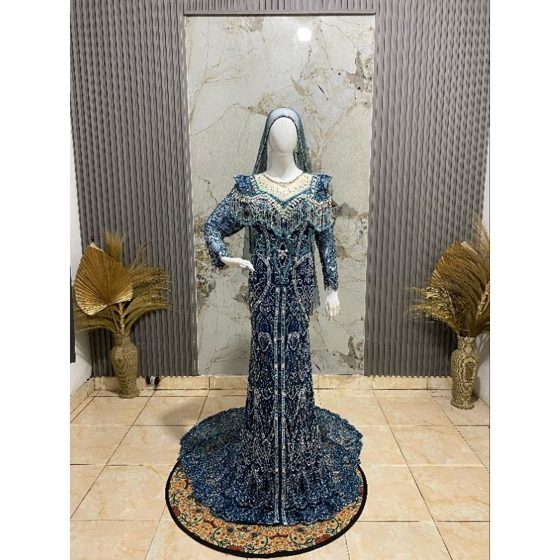 Gaun pengantin Slim || Baju pengantin || Baju resepsi