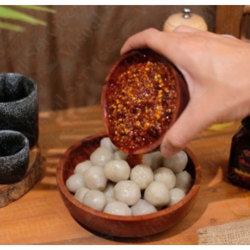 

Bakso Aci Chili Oil Extra Pedas isi 12 Butir