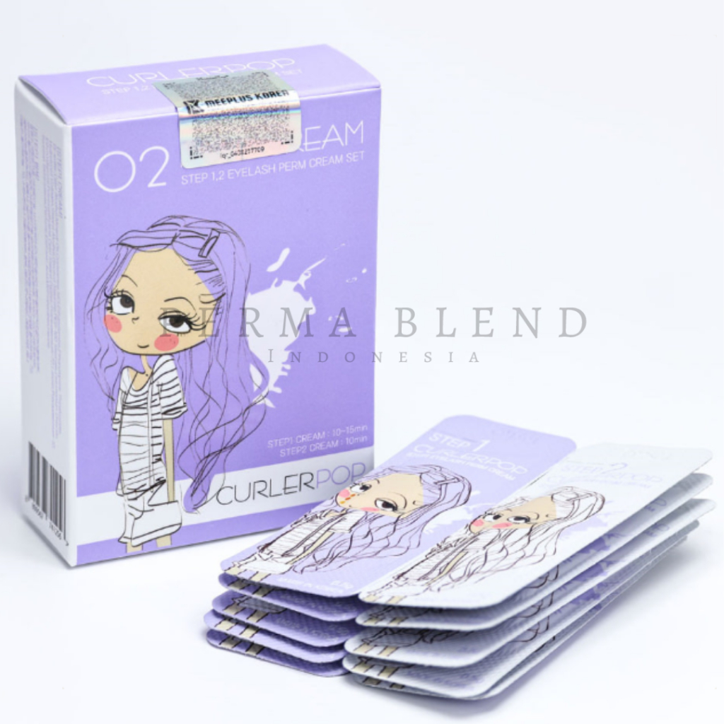 Curler Pop Lash Lifting REFILL Korea / Obat Lashlift Korea / Lashlift Perming Kit / Pelentik bulu ma