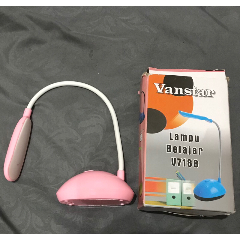 PRELOVED Lampu Belajar LED V7188 / Lampu Meja Belajar  / Lampu Baca Mini