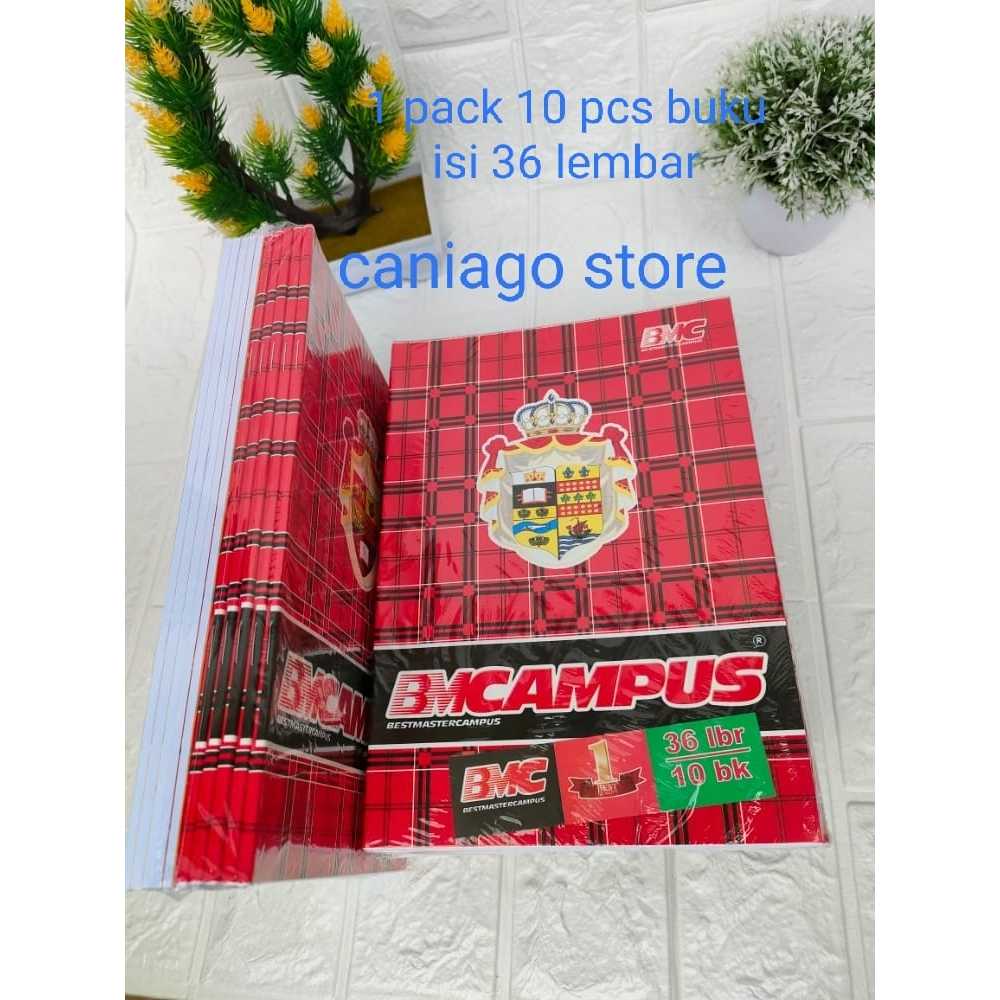 

Ay00! BUKU TULIS BMCAMPUS ISI 36 & 50 LEMBAR UKURAN BOXY 1 PACK 10 BUKU - 10 BUKU ISI 50
