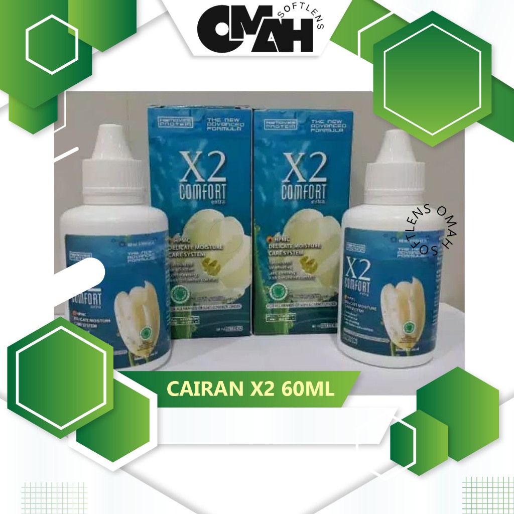 Air Softlens X2 60ml / Cairan Softlens X2 Comfort 60ML / Air Softlens X2 Comfort 60ml / Cairan X2 Co