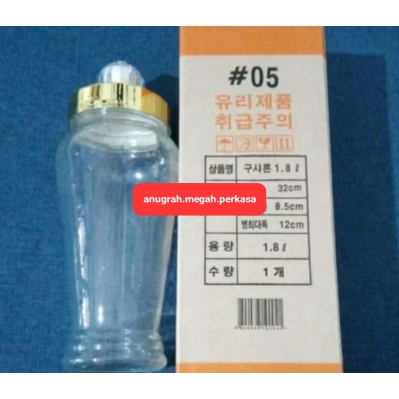 Botol ginseng asli korea isi 1.8 liter - Anugrah Megah