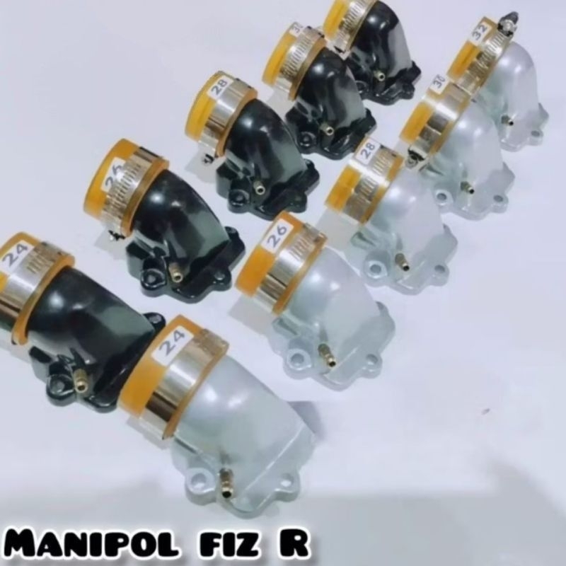 Manipol intake Yamaha FizR FizR force 1 karbu PE 24-26-28-30-32 intake FizR