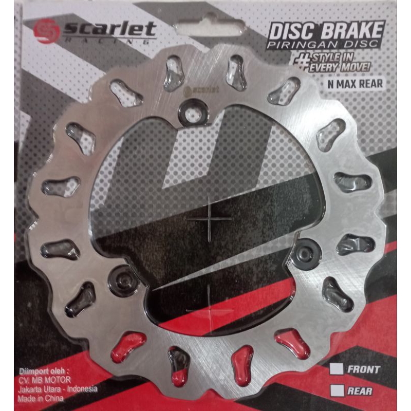 Disc Nmax belakang Piringan Nmax Scarlet Piring Belakang Nmax