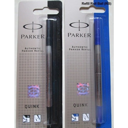 

Refill Pen Parker Rollerball Warna Biru Dan Hitam Original