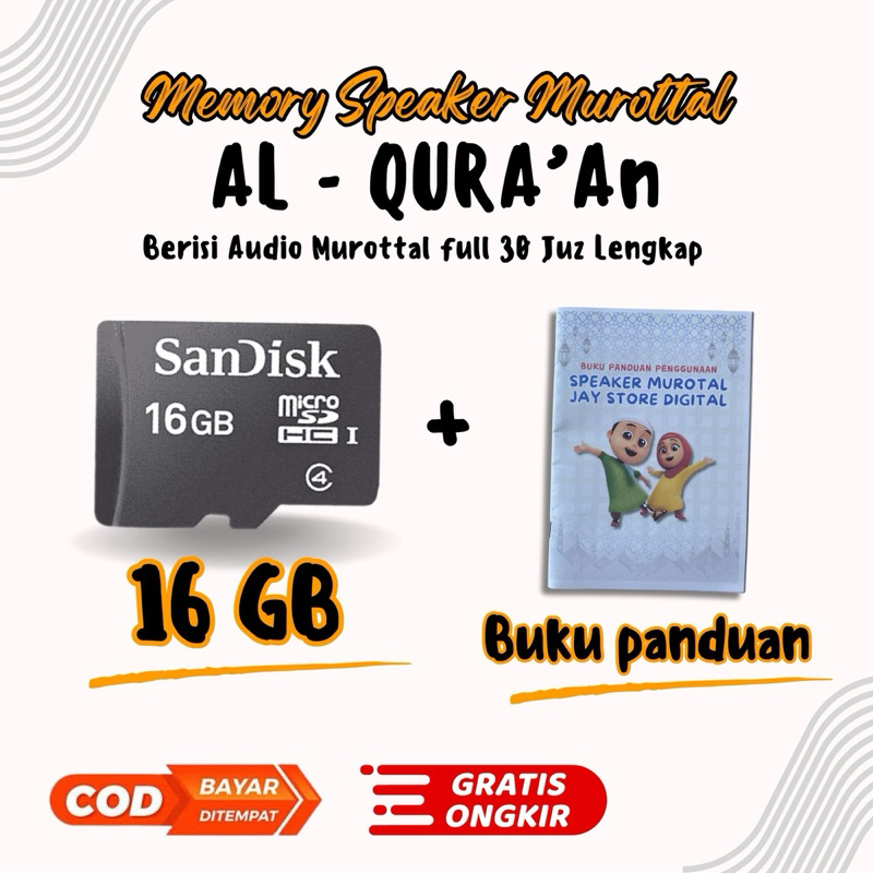 Memori Speaker Quran Murottal Alquran 30 Juz Terlengkap