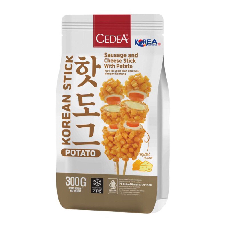 

Korean Stick Potato 300gr Cedea