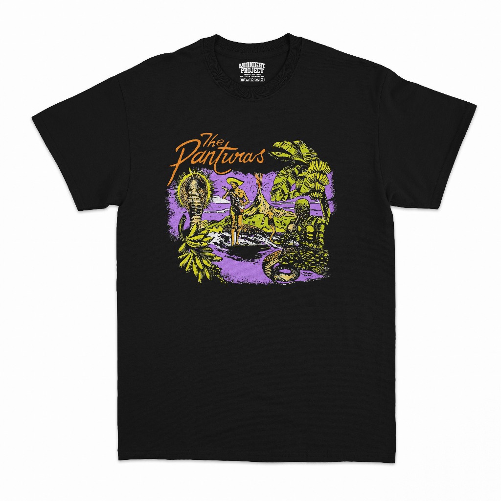 Tshirt The Panturas - Shaka Tropical | Kaos Band The Panturas