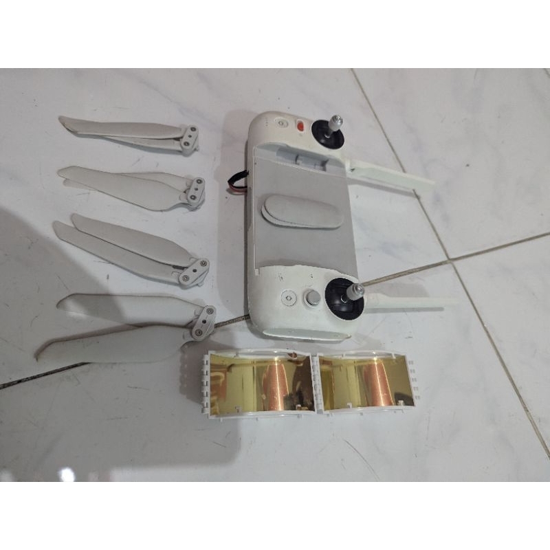 remote + propeller 1 set ori + penguat sinyal fimi x8se