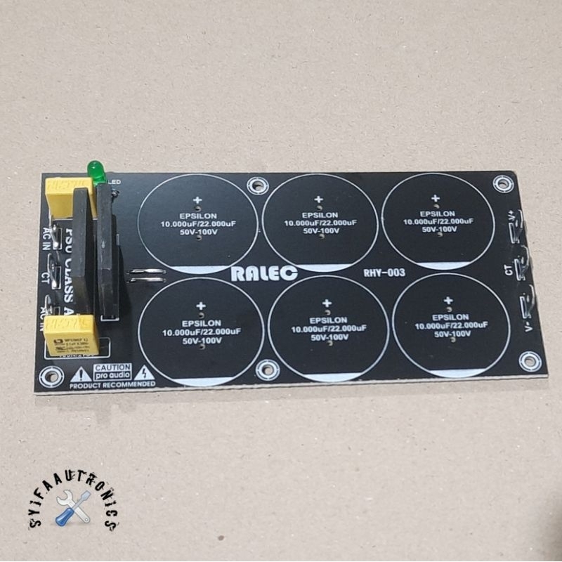 PCB PSU class AB isi 6