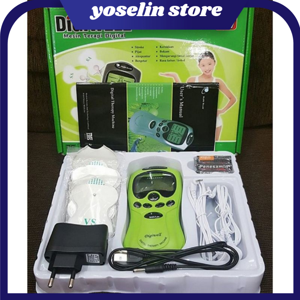 [ YS ] Mesin Pijat Terapi Digital Digiwell / Alat Pijat Therapi Akupuntur