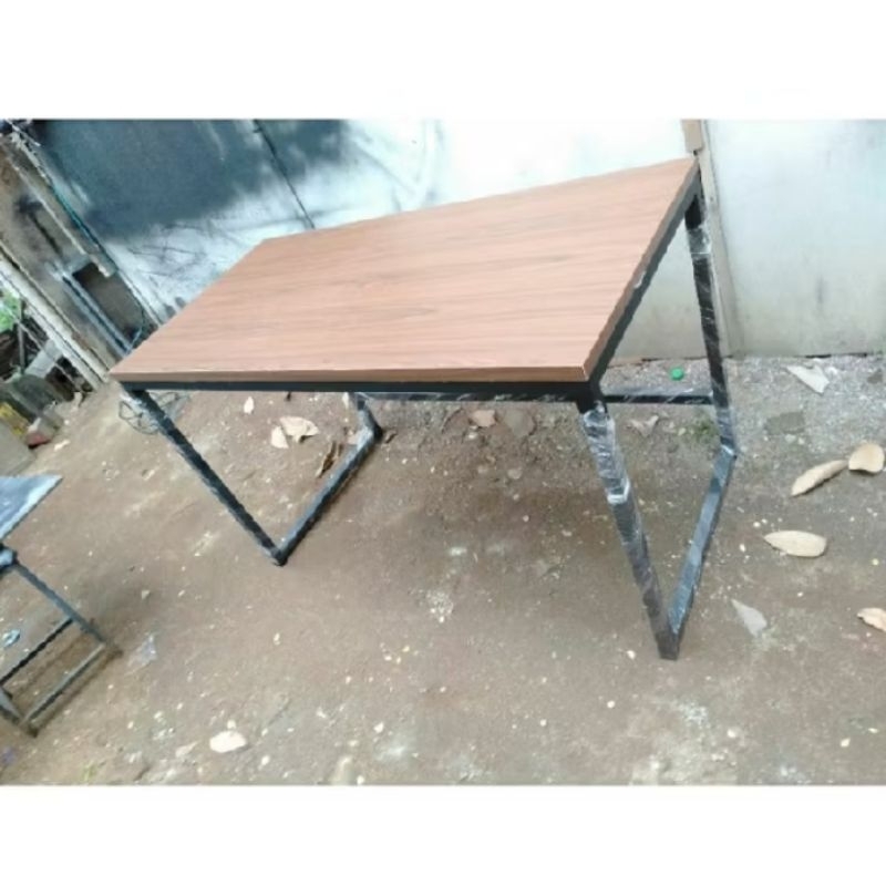 meja kerja ukuram p140 L80 70   150 140 130x70 T75 120x70x80 90x90 bongkar pasang