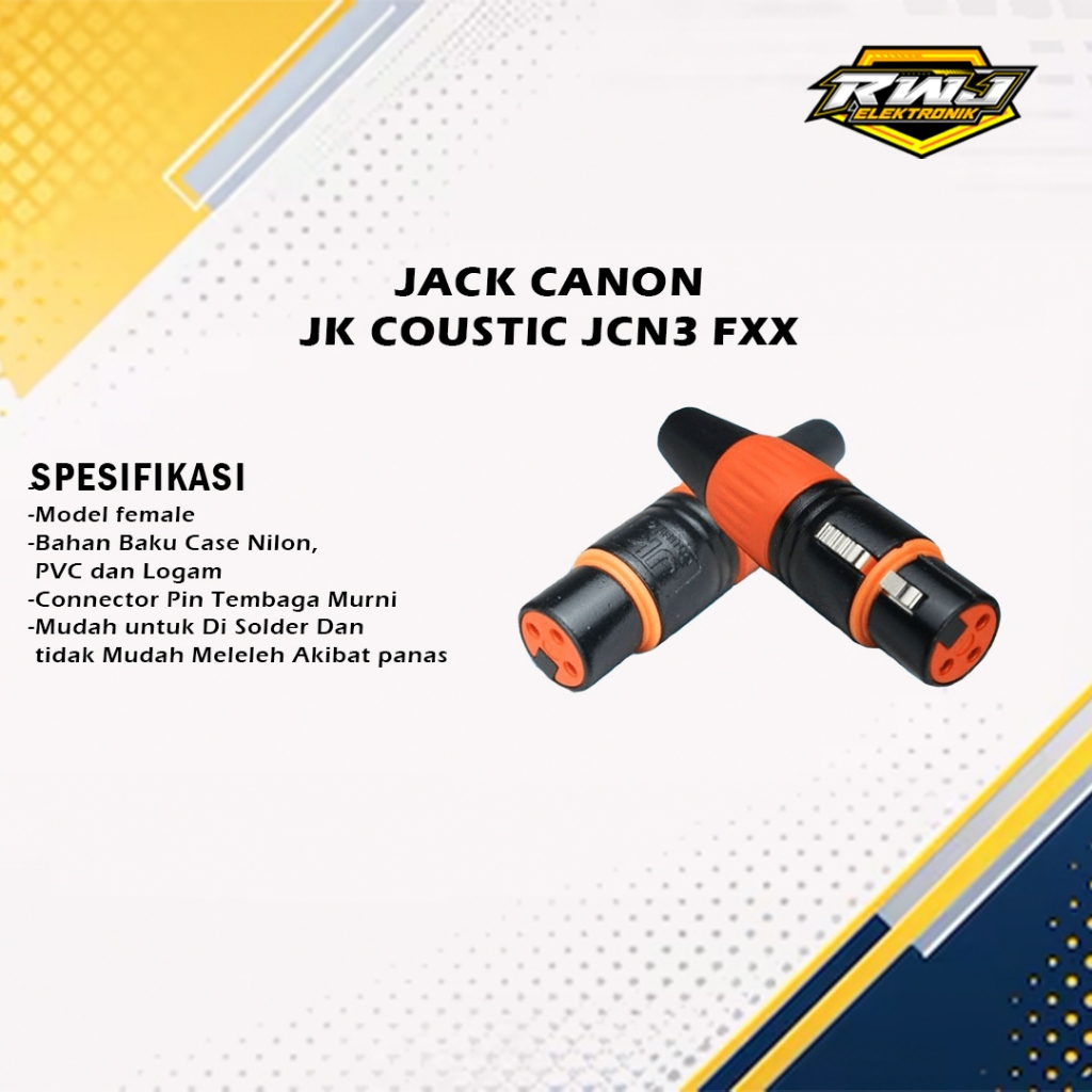 JACK CANON JK COUSTIC JCN3 FXX