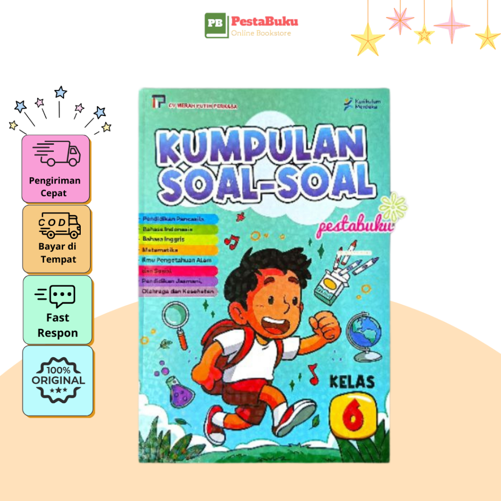 Buku Kumpulan Soal Soal SD Kelas 3 dan 6 Kurikulum Merdeka - MPP