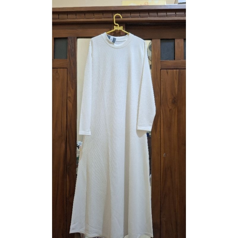 Gamis inner putih premium