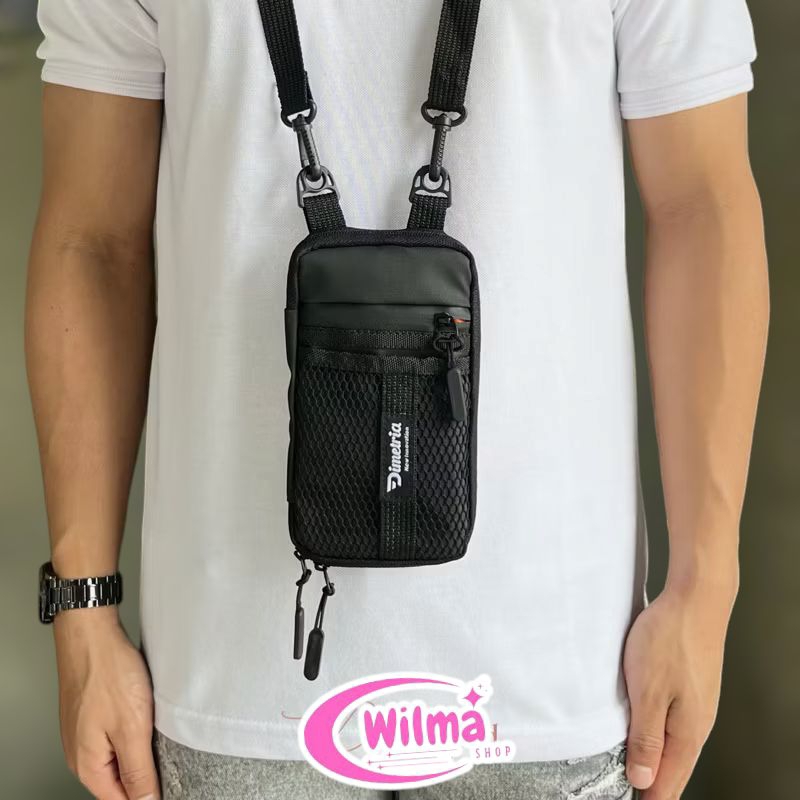 Sako Wallet Tas Leher Tas Pria Tas Wanita Dompet Pria Dompet Wanita Tas Hp Dompet Kartu Tas Uang Dom