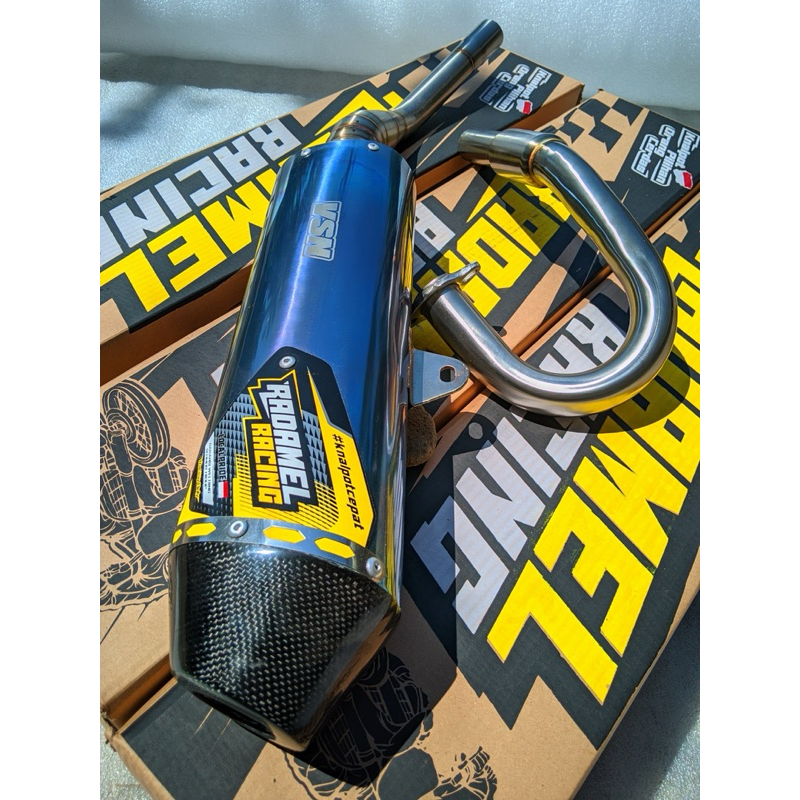 RADAMEL RACING TIPE F4 | KLX CRF WR KNALPOT RACING KLX 230 KLX 250 KTM