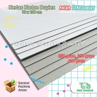 

KERTAS KARTON DUPLEX CARTON DUPLEK 79 x 109 cm KERTAS POLA TEBAL