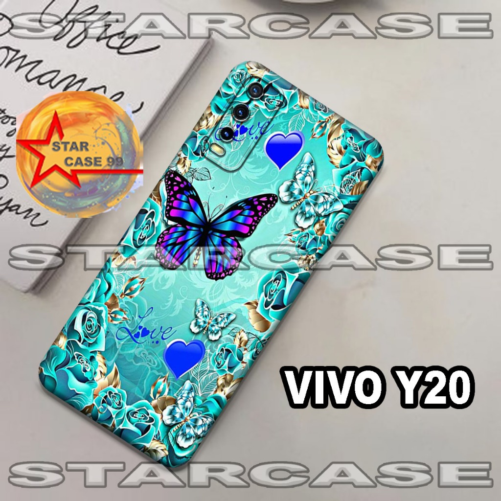 softcase karet VIVO Y20 /s11/motif cewek  /case VIVO Y20/casing VIVO Y20/silikon/silicon