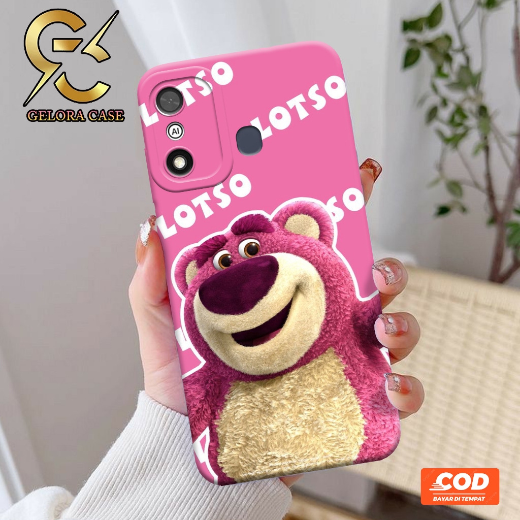 Softcase ITEL A27 4G - Geloracase - Casing ITEL A27 4G  - Motif case Cartoon - ITEL - Softcase ITEL 