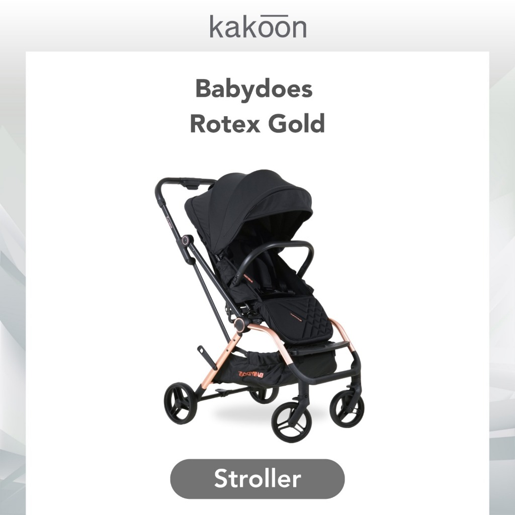 BABYDOES Rotex Gold 360 Stroller
