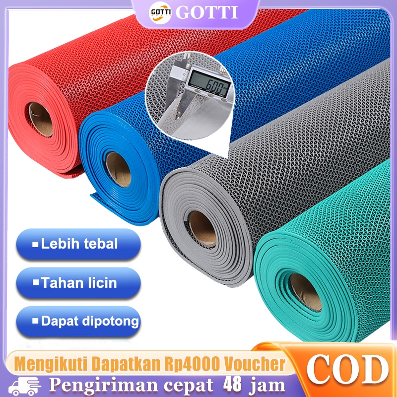 PVC Keset Lantai Kamar Mandi Anti Slip Keset Anti Licin / Keset Anti Slip / Alas Kamar Mandi Anti Sl