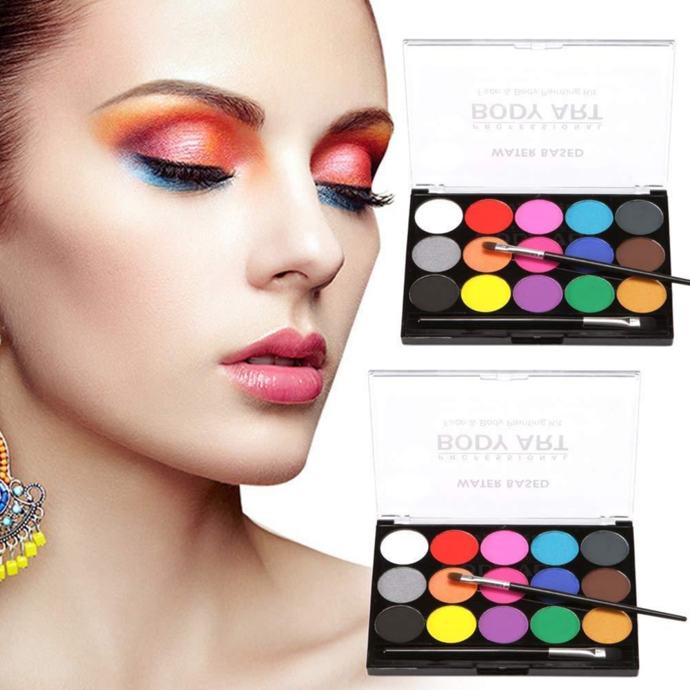 

Paket Rias Wajah 15 Warna, Cepat Kering, Tahan Lama, Cocok untuk Pesta & Cosplay