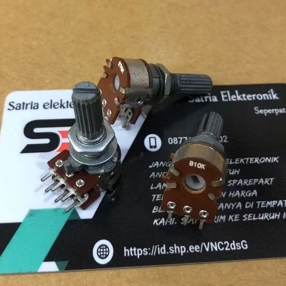 Potensio 10K Mini 6 pin Sterio