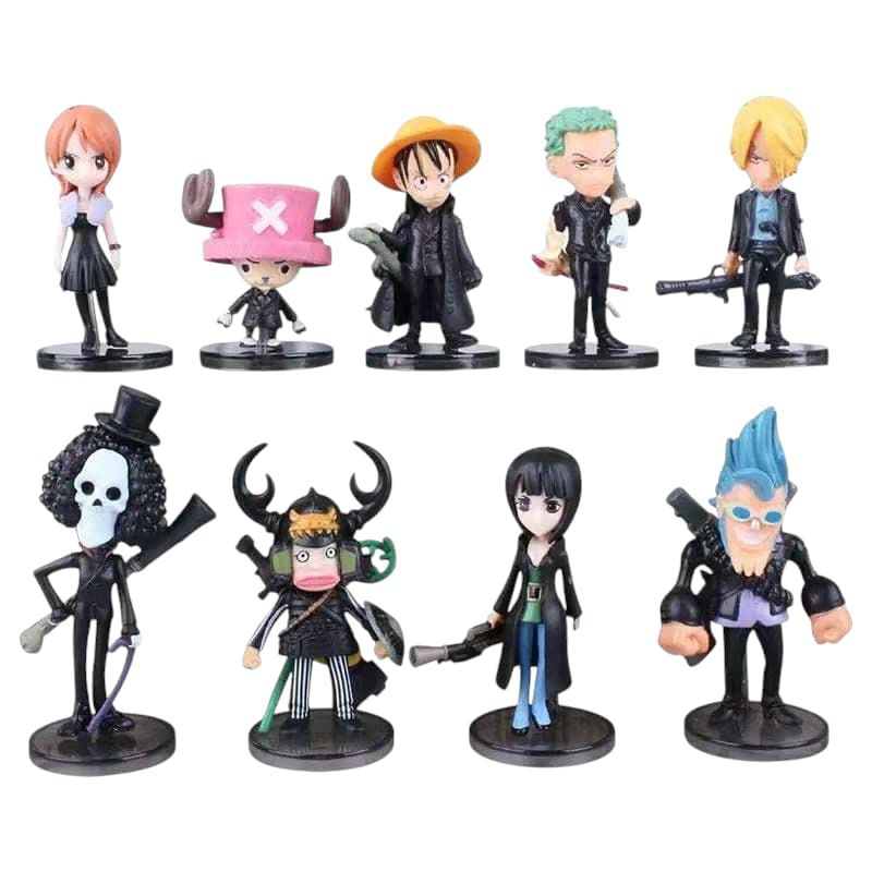 HOBI ACTION FIGURE ONE PIECE SET USOP NAMI PAJANGAN HIASAN FIGURE CAKE