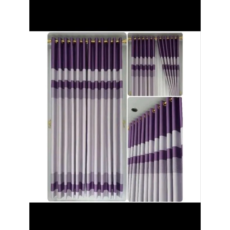 gorden blackout import motif minimalis tebal mewah