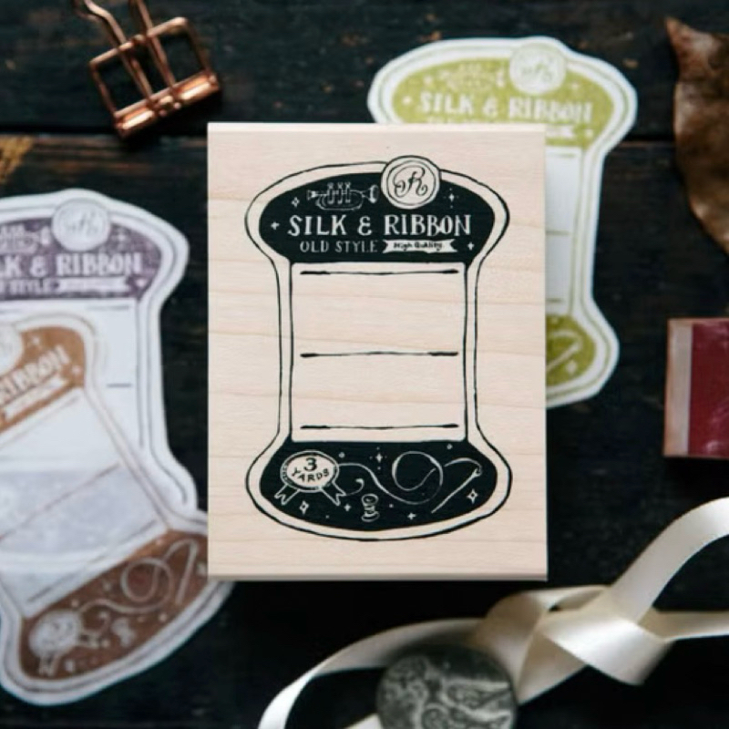 

OURS Thread Card Rubber Stamp