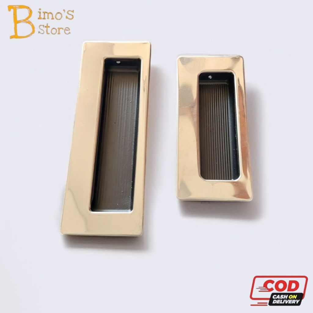 Tarikan Laci Stenlis Tarikan Pintu Geser Kom Handle Tanam Kotak High Quality 1pcs 12cm