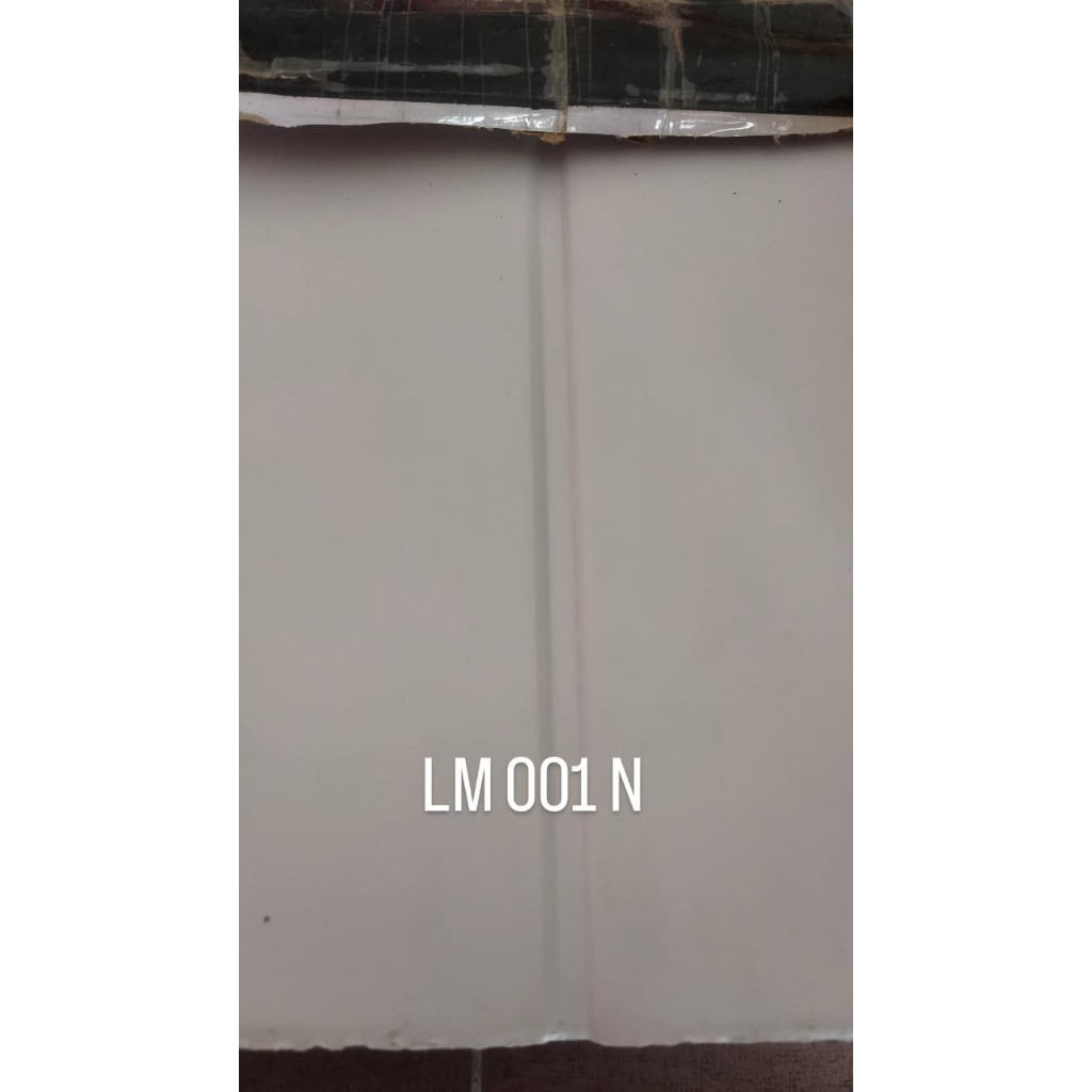 PLAFON PVC LM 001 N PUTIH WHITE NAT LAMINATE DOFF TDP