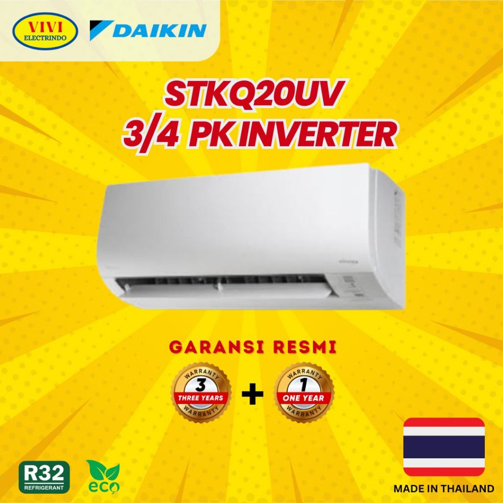 AC DAIKIN 3/4 PK INVERTER (STKQ20UV) - THAILAND