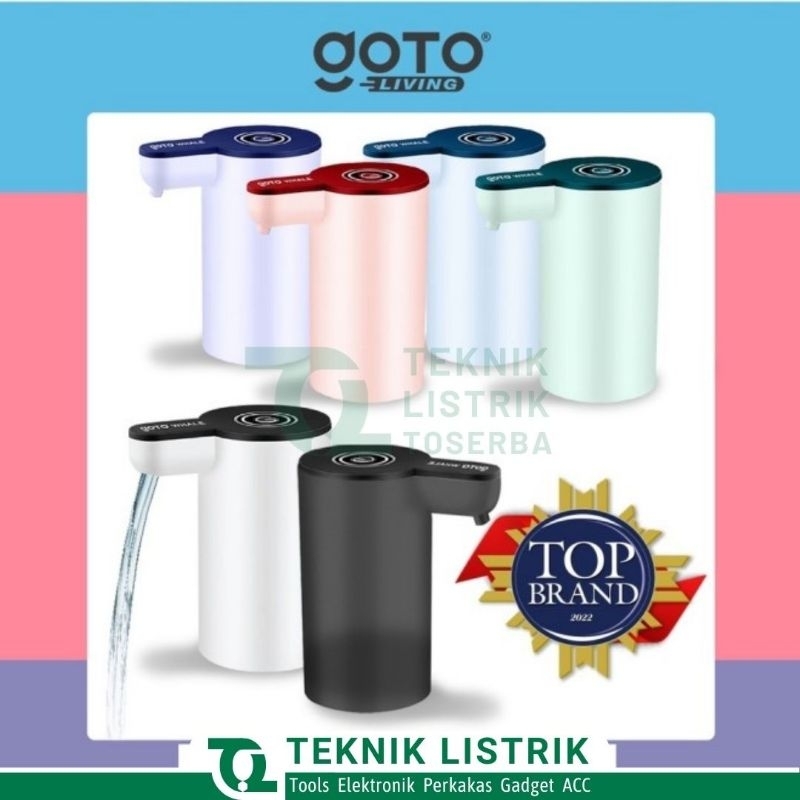 GOTO Pompa Galon Portable GOTO Whale Pompa Air Galon Baterai GOTO Whale