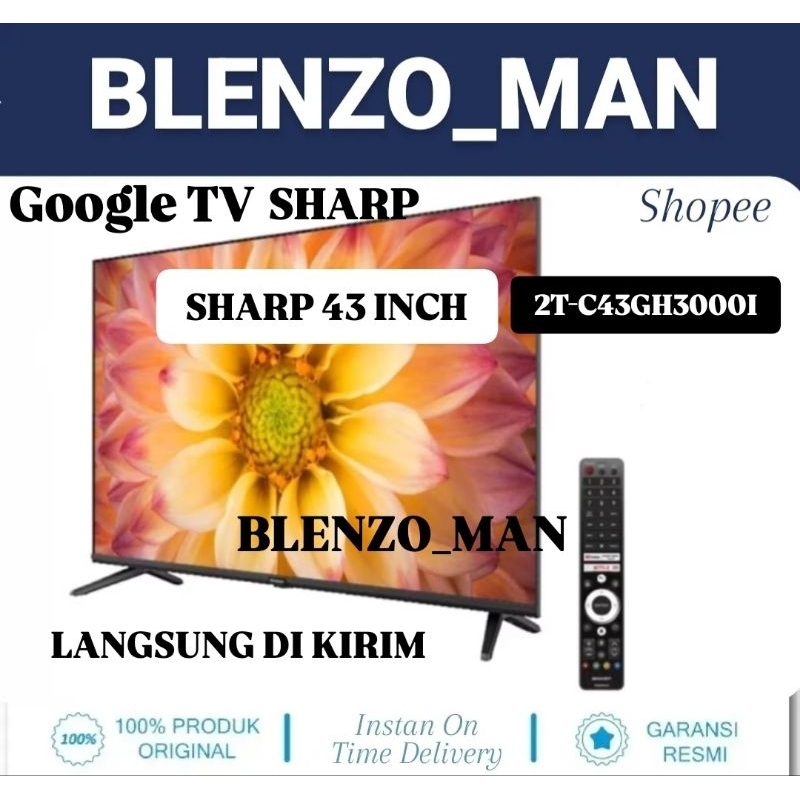 tv led sharp 43 inch google tv