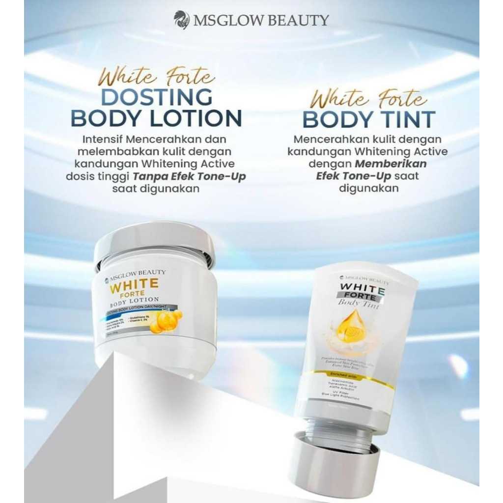 WHITE FORTE BODY DOSTING/WHITE FORTE BODY TINT MS GLOW