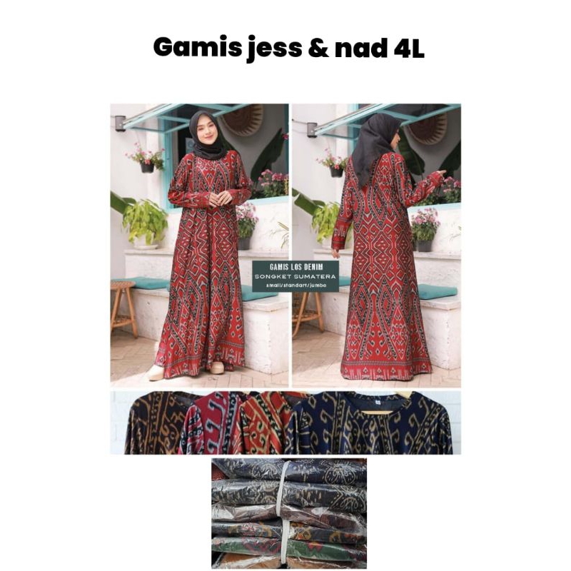 gamis jess & nad jumbo 4L