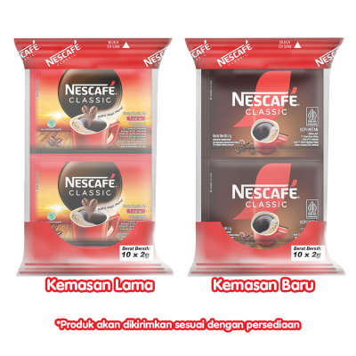 

Nescafe classic 1 renceng isi 10bks