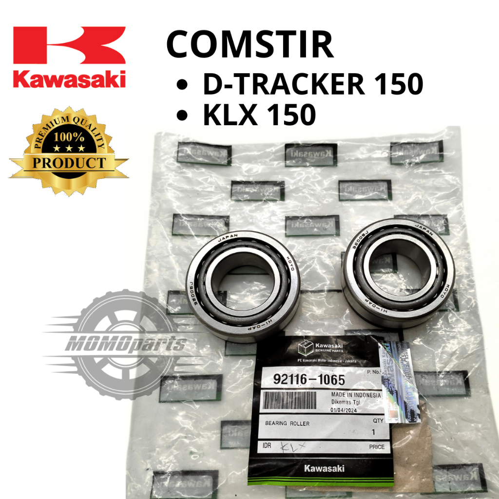 ORIGINAL 100% COMSTIR BEARING STANG KAWASAKI KLX 150 NEW S L BF DTRACKER D - TRACKER 150 KUALITAS AS